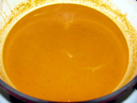 Guest Post: B Roasted Red Pepper Soup, Red Pepper Soup, Bistro Food, Pureed Soup, Stuffed Pepper Soup, Roasted Red Peppers, Tomato Paste, Red Peppers, 4 Ingredients