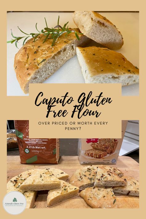 Caputo Fioreglut Recipes, Caputo Flour Recipes, Caputo Gluten Free Flour Recipes, Fioreglut Recipes, Gf Perogies, Gluten Free Bread Flour Recipe, Italian Flour, Gluten Free Flours, Gluten Free Focaccia