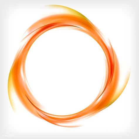 Abstract logo design in orange | free image by rawpixel.com / Kappy Kappy Highlight Wallpaper, Abstract Logo Design, Background Square, Circle Icon, Orange Circle, Cycling Posters, Anniversary Frame, Real Estate Marketing Design, Blur Photo Background