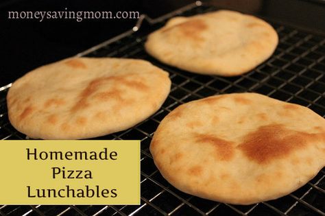 Lunchbox Freezer Cooking: Homemade Pizza Lunchables (Day 6) Homemade Pizza Lunchables, Lunchbox Pizza, Lunchables Pizza, Homemade Lunchables, Cooking Homemade Pizza, Diy Pizza, Making Homemade Pizza, Money Saving Mom, Cooking Homemade