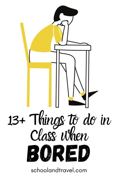 Getting bored in class is one experience students have at some point. We all do. There’s always that class or lecture that never ends, and you can’t seem to stay awake or focused. Sometimes you feel you’ll go insane. Well, here’s a list of things you can do when bored in class. Things To Do In Boring Classes, Things To Do In Class When Bored Student, What To Do In Class When Bored, Things To Do At School When Bored, Things To Do In Class When Bored, Things To Do When Bored At School, Bored In Class Ideas, Health And Fitness Aesthetic, Bored At School