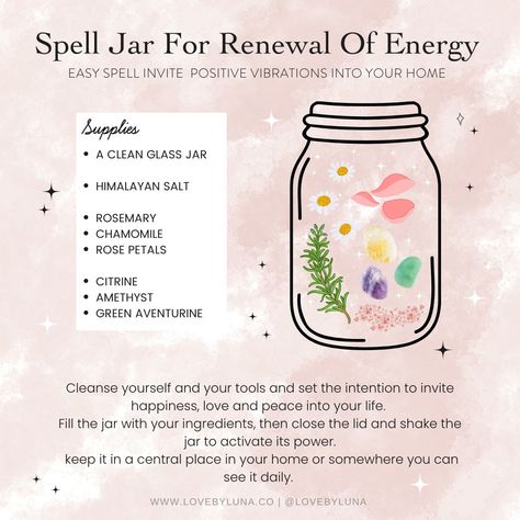 Witch Jars, Witches Jar, Lunar Witch, Witch Board, Jar Spells, Witch Bottles, Spells For Beginners, Easy Spells, Teen Witch