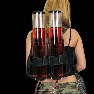 YIYIBYUS Dual Tank Backpack Drink Dispenser Portable Dual Barrel Beverage Liquid Liquor Beer Backpack Dispenser 3+3 Liter Make A Backpack, Tool Backpack, Liquid Dispenser, Acrylic Containers, Backpack Design, Beverage Dispenser, Drink Containers, Bar Service, Beer Festival