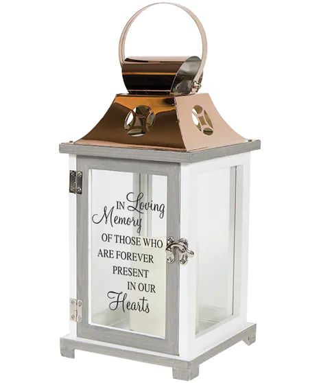 Memory Lantern, Cardinal Memorial, Memorial Lanterns, Copper Lantern, Personalized Memorial Gifts, Wood Anniversary Gift, Wood Anniversary, Christmas In Heaven, Burning Candles