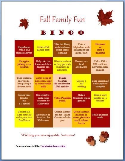 A fun way to explore fall with the family -- 50 Ideas for Things to do this Autumn + a free printable BINGO game! #autumn Autumn Traditions, Fun Fall Activities For Kids, Fall Activities For Kids, Fall Science, Fall Family Fun, Free Printable Games, Seasonal Activities, Thrifty Thursday, Fun Fall Activities