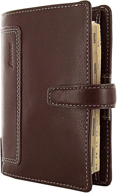 Amazon.com : Filofax Pocket Holborn Organiser - Brown : Office Products Filofax Pocket, Brown Office, Edgy Wallpaper, Body Electric, Office Products, World Of Color, Star Charms, Color Code, Study Motivation