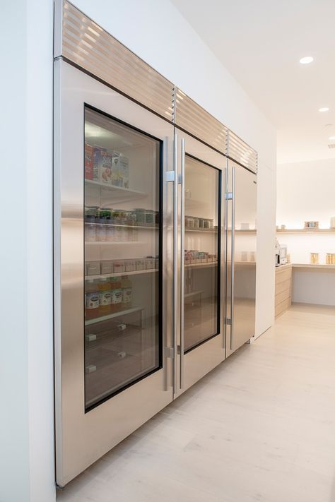 Dream Pantry Walk In, Luxury Pantry, Kim K House, Kim House, Dream Pantry, House Pantry, Kardashian Home, Aesthetic Interior Design, Dream Kitchens Design