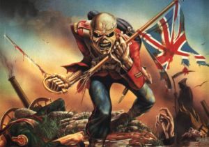 IRON MAIDEN!  Number one band - EVER! Iron Maiden Album Covers, Iron Maiden The Trooper, Iron Maiden Albums, Iron Maiden Posters, Steve Harris, Iron Maiden Eddie, The Trooper, Bruce Dickinson, Heavy Metal Rock