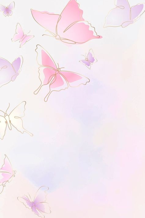 Iphone Wallpaper Butterfly, Butterfly Iphone Wallpaper, Butterfly Phone Wallpaper, Kosmetyki Mary Kay, Wallpaper Butterfly, Butterfly Invitations, Border Vector, Floral Cards Design, Butterfly Background