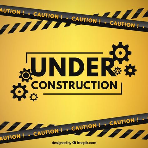 Flat under construction template | Free Vector Construction Website Templates, Under Construction Theme, Under Construction Website, Construction Background, Construction Template, 8 Logo, Blog Templates, Construction Signs, Wooden Room