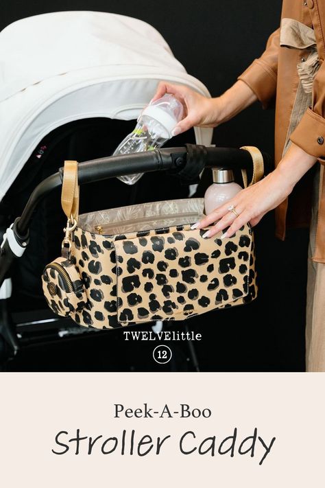 The new TWELVElittle stroller organizer is perfect for keeping your essentials organized while on the go. This caddy has enough space to store small items and even a Starbucks cup, you'll get quick access to everything you need, right within your reach. It also features our signature Peek A Boo flap so you can easily grab a wipe when you need one—fast. City Select Stroller, Stroller Caddy, Diaper Bag Accessories, Stroller Organizer, Starbucks Cup, Diaper Bags, Starbucks Cups, Diaper Backpack, Peek A Boo