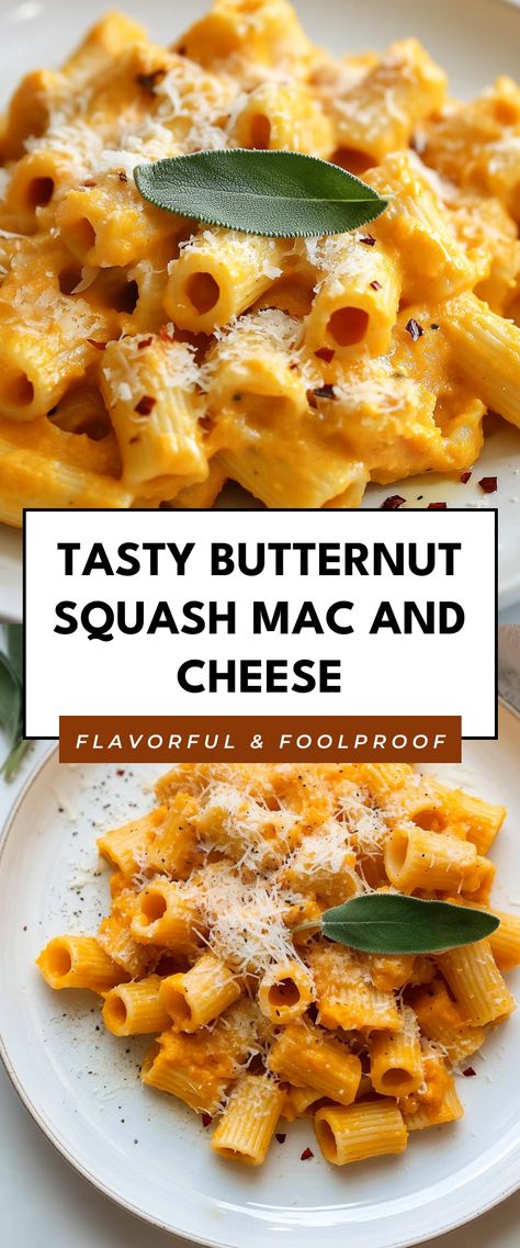 Image for Tasty Butternut Squash Mac and Cheese Pasta Recipes Butternut Squash, Mac And Cheese With Squash, Trader Joe’s Butternut Squash Pasta, Thanksgiving Mac & Cheese, Easy Butternut Squash Mac And Cheese, Butter Nut Squash Recipes Pasta, Mashed Butternut Squash Recipes, Mac And Cheese Butternut Squash, Butternut Squash Pasta Recipes