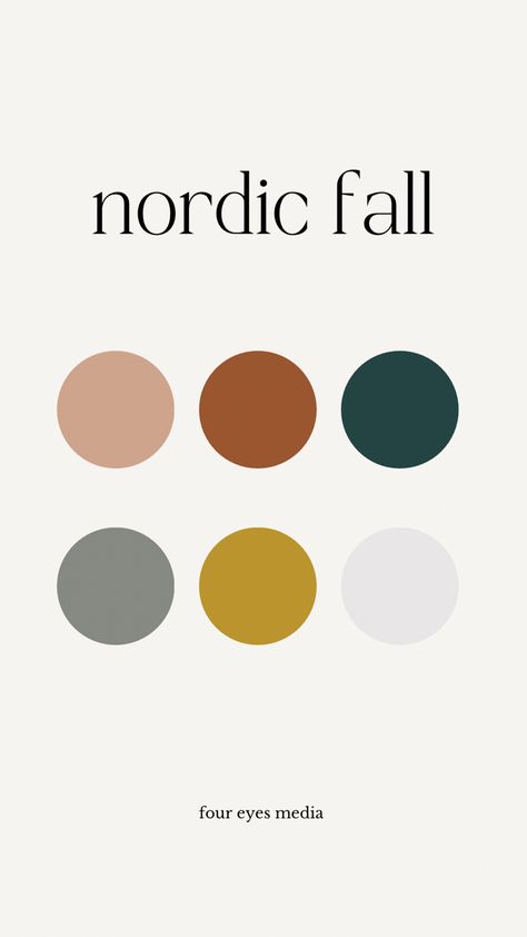 Classroom Color Pallet Ideas, Moody Boho Color Palette, Cherry Wood Color Palette, Unisex Color Palette, Hygge Color Palette, Nordic Bedroom Ideas, Nordic Color Palette, Dark Academia Color Palette, Procreate Swatches