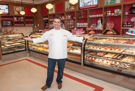 Tanya Foster | Carlo’s Bakery opens in Dallas | http://tanyafoster.com Cake Boss Buddy, Carlos Bakery, Florida Mall, Red Birthday Cakes, Buddy Valastro, Inside Cake, Marble Cake, Bakery Shop, Cake Boss