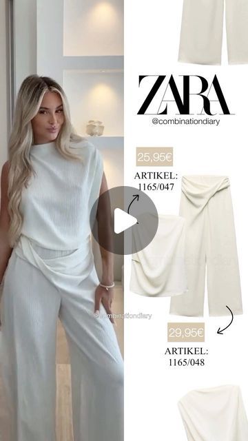 Zara Outfits 2024, Zara Outfit 2024, Zara Hose, Zara Outfit, Zara Top, Zara Tops, Zara, On Instagram, Instagram