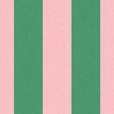 Not your average stripe, Awning is a bold and contemporary twist on a classic. Now available in a plethora of bright and vivid colourways, it's a design that will pack a punch and breathe energy and colour into your space. Each stripe is 13cm wide. Stripe Awning, Pink Striped Walls, Pink Stripes Background, Pink And Green Pattern, Watermelon Wallpaper, Industrial Room, Camper Reno, Stripe Wall, Striped Room