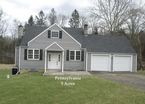 Check out this Pennsylvania handyman special on three acres. The house has five bedrooms, two baths, attached garage, hardwood floors, tiled bath. The property is in a small town of about 600 residents and in close proximity to Linn Run State Park.

*

*

 	5 bed
 	2 bath
 	1,296 sqft
 	3 acre lot

 

Virtual Tour

*

*

About This c.1948 Pennsylvania Home on 3 Acres

 	- Awesome opportunity for a 5-bedroom home
#acreage #acres #affordablehome #brickhomeforsale #brickhouseforsale Tiled Bath, Cheap Houses, Attached Garage, Old Houses For Sale, Bungalows For Sale, York Pa, Close Proximity, Starter Home, Historic Preservation