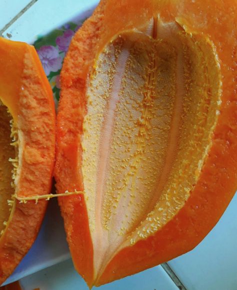 Seedless Ripe Papaya Ripe Papaya, Food Ingredients, Papaya, Grapefruit, Fruit, Quick Saves