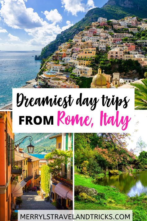 Unusual Day-Trips from Rome - Merryl's Travel & Tricks Summer Destinations Europe, What To Do In Rome, Italy Tips, Travel Tricks, Rome Vacation, Trip To Rome, Rome Itinerary, Rome Travel Guide, Day Trips From Rome