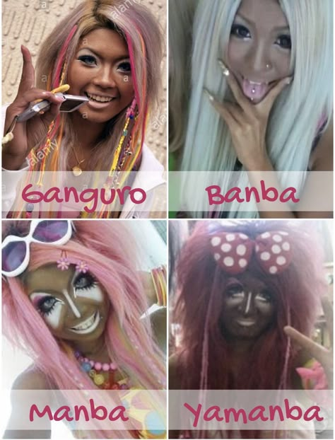 Afro Punk Outfits, Ganguro Girl, Gyaru Aesthetic, Gyaru Makeup, Gyaru Fashion, Makeup And Hair, Beauty Standards, J Fashion, My Photos