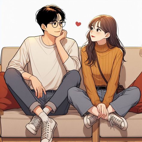 Anime Glasses Boy, Beauty Iphone Wallpaper, Cartoon Body, Hand Style, Instagram Creative Ideas, Romantic Anime Couples, Best Anime Couples, Cute Love Cartoons, Cute Couple Art