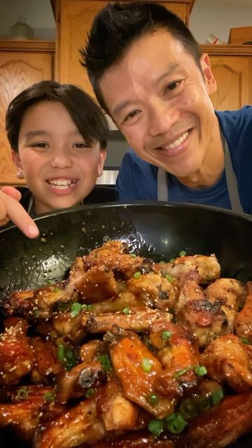 saltNpiipa on Instagram: "Sticky Asian Chicken Wings #chickenwings #wings #bakedchicken #asianfood #easyrecipes #dinnerideas #quickrecipes #quickmeals #easymeals   50 servings total 103 Cals/serving 8g Protein 6g Fat 2g Carbs  5lbs Chicken wing meat 2 tbsp Olive oil 1 tsp Himalayan pink salt 1 tsp Black pepper 2 1/2 tbsp Garlic powder  Sauce: 1/2 cup Soy sauce by Kikkoman 1/4 cup Brown sugar 2 tbsp Honey 1/2 tbsp Rice vinegar 1/2 tbsp Sesame oil 1/2 tbsp Minced garlic 1 tsp Minced ginger 2 tbsp Ketchup  Slurry: 1 1/2 tbsp Cornstarch 1 1/2 tbsp Water  Bake at 400F for 50-60min Flip Halfway" Chinese Sticky Wings, Honey Ketchup Soy Sauce Chicken, Sticky Honey Garlic Chicken Wings, Soy Sauce And Honey Chicken, Sticky Asian Chicken Wings, Honey Garlic Chicken Without Soy Sauce, Sticky Asian Chicken, Chicken Wings With Honey And Soy Sauce, Asian Chicken Wings