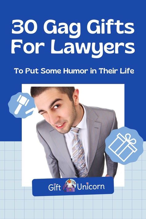 Lawyers are a serious bunch, but they sometimes have a sense of humor, especially when caught off-guard. If the lawyer in your life has a sense of humor, some of these gag gifts will put them in a laughing mood. If not, you might hear crickets! Funny Lawyer Jokes, Tokens Of Appreciation Ideas, Funny Lawyer Gifts, Gifts For Lawyers, Lawyer Gifts Law Students, Homemade Gag Gifts, Gifts For Law Students, Law School Memes Funny, Lawyer Memes Funny