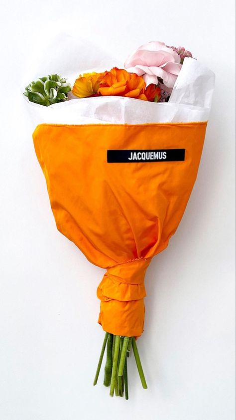 Bouquet Wrap, Flower Packaging, Orange Aesthetic, Pop Up Store, Pop Up Shop, Flower Shop, Flower Power, Flowers Bouquet, Aesthetic Pictures