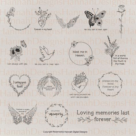 Memory Of Mum Tattoo, Tattoos For Losing Loved Ones, Mum Memory Tattoo, In Memory Of Papa Tattoo Ideas, Memory Of A Loved One Tattoo, Tattoo In Memory Of Sister, In Memory Of Grandparents Tattoo, Tribute Tattoos In Memory Of Best Friend, Small Memorial Tattoos Baby