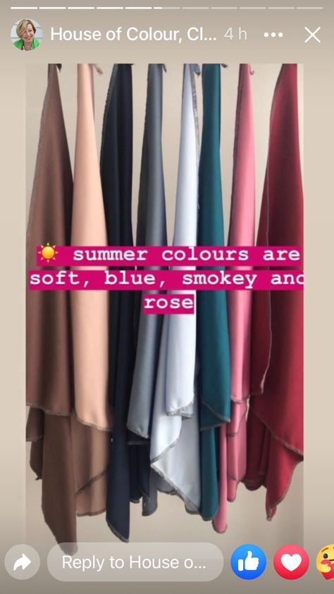 True Summer Browns, House Of Colour Dark Summer Outfits, Hoc Dark Summer, Dark Summer House Of Colour, House Of Colour Summer Outfits, House Of Colours Blue Spring, House Of Color Dark Summer, House Of Colour Dark Summer, True Summer Fabric Swatches