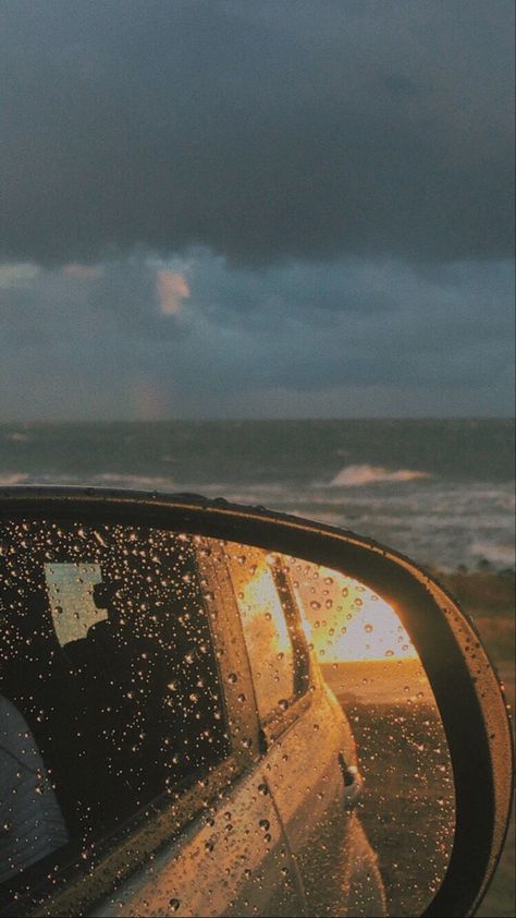 #rainbow #rain #sunset #sun #roadtrip Rain Sunset, Rainy Mood, Sun Aesthetic, Rain Photo, Rainy Day Aesthetic, Rainbow Rain, Rainbow Aesthetic, Rainy Weather, Emoji Wallpaper