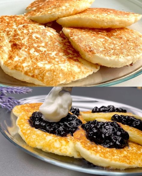 Imagine starting your day with a breakfast that’s as nutritious as it is delicious. These Cottage Cheese and Coconut Flour Pancakes redefine what it means to enjoy a guilt-free meal ... Read more Healthy Diet Breakfast, Pancakes Without Flour, Cottage Cheese Recipes Breakfast, Flourless Pancakes, Cottage Cheese Breakfast, Yummy Pancake Recipe, Coconut Flour Pancakes, Pancake Bites, Coconut Flour Recipes