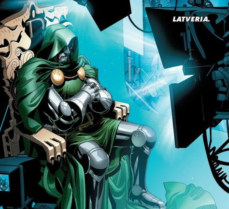 Doctor Doom Doctor Doom Art, Dc Vs Marvel, Doctor Doom Marvel, Doom 1, Dr Doom, Doctor Doom, Comic Book Art Style, Comic Villains, Marvel Villains