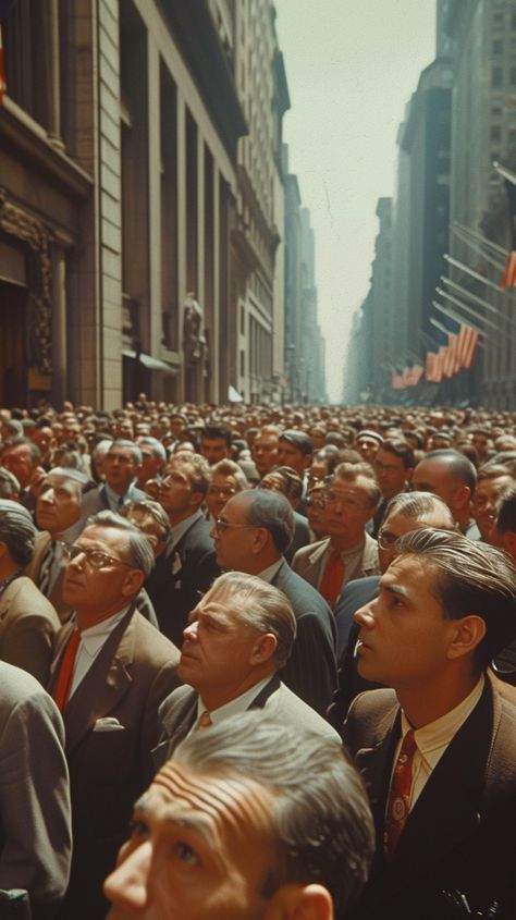 "Crowd Looks Up: A #sea of #people gathered in a #city street, gazing upwards with #curiosity and #anticipation. #crowd #urban #gathering #anticipation #aiart #aiphoto #stockcake ⬇️ #Download and #Prompt 👉 https://stockcake.com/i/crowd-looks-up_300173_509553" Crowds Photography, Crowd Of People Aesthetic, Crowd Reference, Gathering Photography, Crowd Images, Crowded Street, Crowded Place, Crowded City, Jewish Design