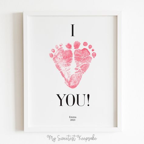 This Greeting Cards item by MySweetestKeepsake has 21 favorites from Etsy shoppers. Ships from United States. Listed on 14 Feb, 2024 Baby Footprint Fathers Day Craft, Kids Footprint Art Valentines, Baby Footprints Ideas, Baby Feet Print Crafts, Baby Valentines Day Crafts, Baby Feet And Hand Print Ideas, Baby Footprint Art Ideas, Diy Baby Footprint Art, Footprint Crafts For Grandparents