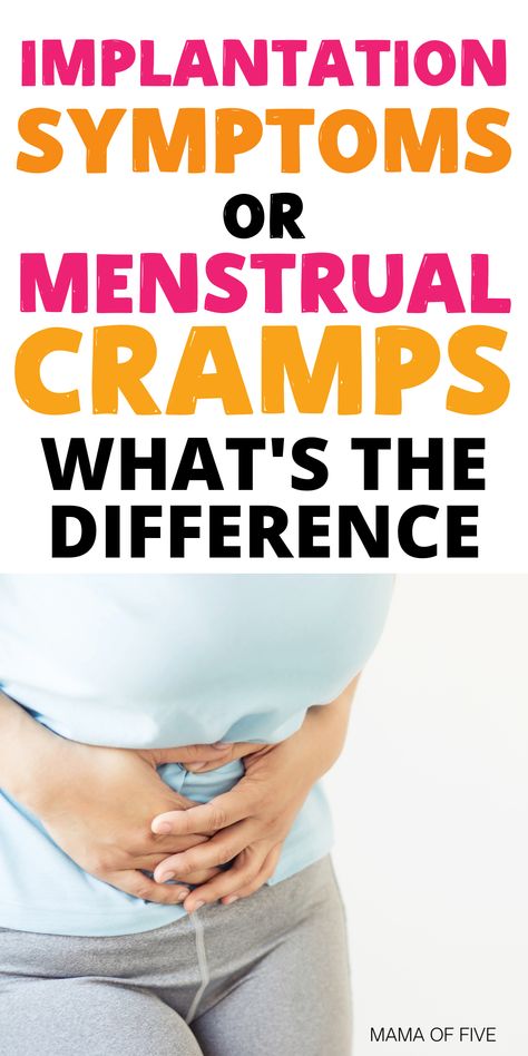 Do you know your body cramps? Find out the difference between period cramps and pregnancy cramps. Learn how to know what is serious versus what is a normal monthly menstruation. Early Pregnancy Cramps, Implantation Cramps, Implantation Symptoms, Very Early Pregnancy Signs, Termination Of Pregnancy, Pregnancy Symptoms By Week, Cramps During Pregnancy, Pregnancy Signs And Symptoms, Period Symptoms