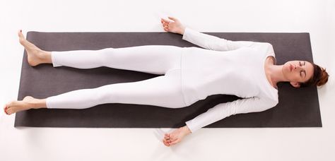 Beginner's Body Scan Meditation Shavasana Pose, Baba Ramdev Yoga, Body Scan Meditation, Ramdev Yoga, Body Scan, Exercise Activities, Corpse Pose, Mindfulness Techniques, Mindfulness Exercises