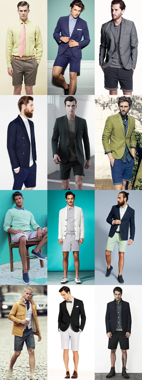 Mens Smart-Casual Shorts Outfits Formal Shorts Outfit, Smart Casual Shorts, Short Elegantes, Casual Shorts Outfit, Mens Fashion Suits Formal, Formal Shorts, Lookbook Inspiration, Mens Shorts Outfits, Preppy Mens Fashion