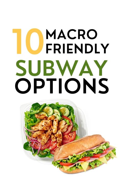 10 Macro Friendly Subway Options High Protein Subway, High Protein Fast Food, Sweet Onion Sauce, Chicken Subs, Cheese Salad Recipes, Healthy Fast Food Options, Subway Sandwich, Protein Bowls, Buffalo Chicken Sandwiches