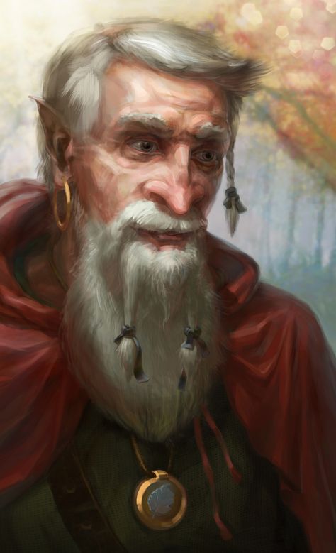 Dnd Halfling, Old Elf, D D Races, Male Elf, Elf Art, Fantasy Role Playing, Male Character, Wow Art, Dungeon Master