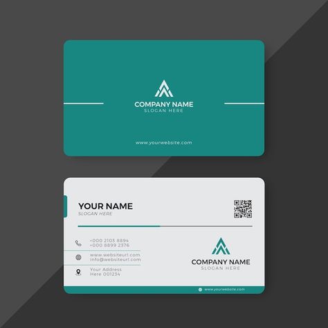 Vector professional elegant modern creat... | Premium Vector #Freepik #vector #creative-card #creative-business-card #professional-business-card #white-card Ceo Business Card, Doctor Business Cards, Creative Business Card Design, Business Card Design Minimal, Visiting Card Templates, Stationery Business Card, Fashion Business Cards, Card Design Template, Modern Business Cards Design