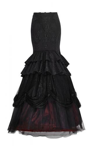 Walburga Black, Vampire Clothes, Goth Skirt, Gothic Skirt, Alt Clothes, Ball Skirt, Gothic Clothes, Gothic Rock, Punk Rave