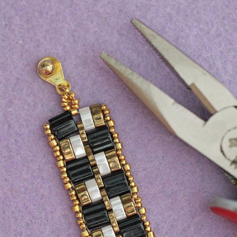 Beading tutorial bracelet Tila bead pattern Beaded tutorial | Etsy Bracelet Tila, Tila Bracelets, Beaded Jewelry Pattern, Seed Bead Crafts, Pattern Bracelet, Tila Beads, Beaded Bracelets Tutorial, Bead Weaving Patterns, Buy Bead