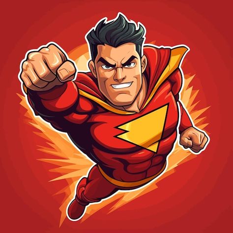 Super man illustrated in mascot esports ... | Premium Vector #Freepik #vector #super-woman #wonder-woman #superhero #super-heroes Superhero Characters Design, Hero Logo Design, Superhero Vector, Super Hero Logo, Superhero Illustration, Woman Superhero, Superman Characters, Hero Logo, Super Woman