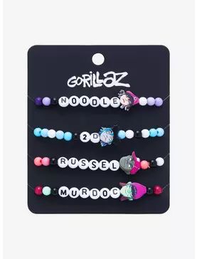 Gorillaz Merch, The Gorillaz, Pulseras Kandi, Diy Kandi Bracelets, Monkeys Band, Diy Kandi, Kandi Patterns, Kandi Bracelets, Bead Charms Diy