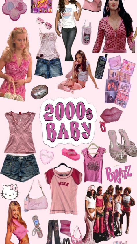 2000 Theme Party Outfits, Pink Shuffle, Y2k Pink Outfit, 2000s Fashion Outfits Party, 2000’s Outfits, Y2k Outfits Pink, 2000s Fashion Inspiration, Y2k Party Outfit, 2000s Party