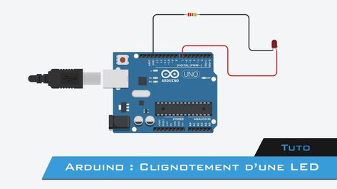 Tuto Arduino débutant | Faire clignoter une LED Arduino, The Creator, Led, Quick Saves