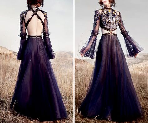 Asgardian Dress, Reference Clothing, Slytherin Fashion, Fairy Ideas, Metal Wedding, Fantasy Dresses, Fantasy Gowns, Fairytale Dress, Fantasy Dress