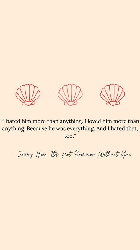 Tsitp Wallpaper, Summer I Turned Pretty Book, Connie Fisher, Love Book Quotes, Wallpaper Summer, The Summer I Turned Pretty, I Believe In Love, 2 Wallpaper, Book Annotation