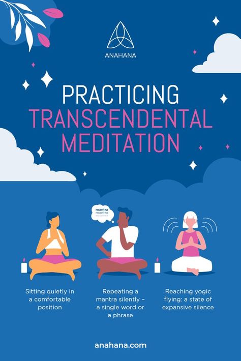 Transcendental Meditation for Beginners Transcendental Meditation Mantra, Magick Crafts, Maharishi Mahesh Yogi, Mantra Meditation, Yoga Facts, Types Of Meditation, Transcendental Meditation, Learn To Meditate, Meditation Mantras